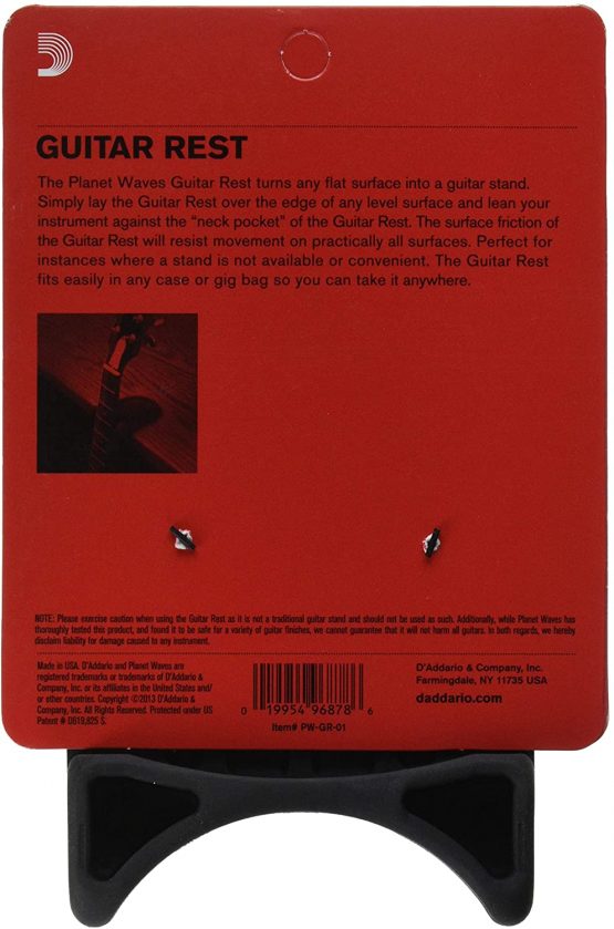 Planet Waves PW-GR-01 Guitar Rest, 14.478 cm*11.43 cm*2.286 cm - Image 2