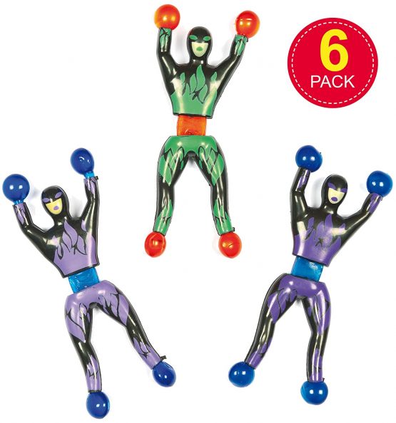 Baker Ross EF878 Hero Wall Crawlers (Pack of 6)