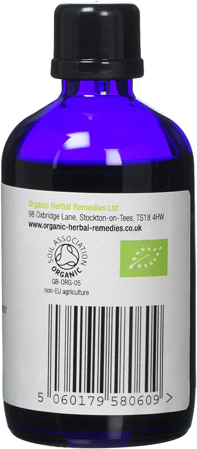 Organic Herbal Remedies 100ml Avena Sativa Oat Seed Tincture, Blue Bottle, 100 ml (Pack of 1) - Image 2