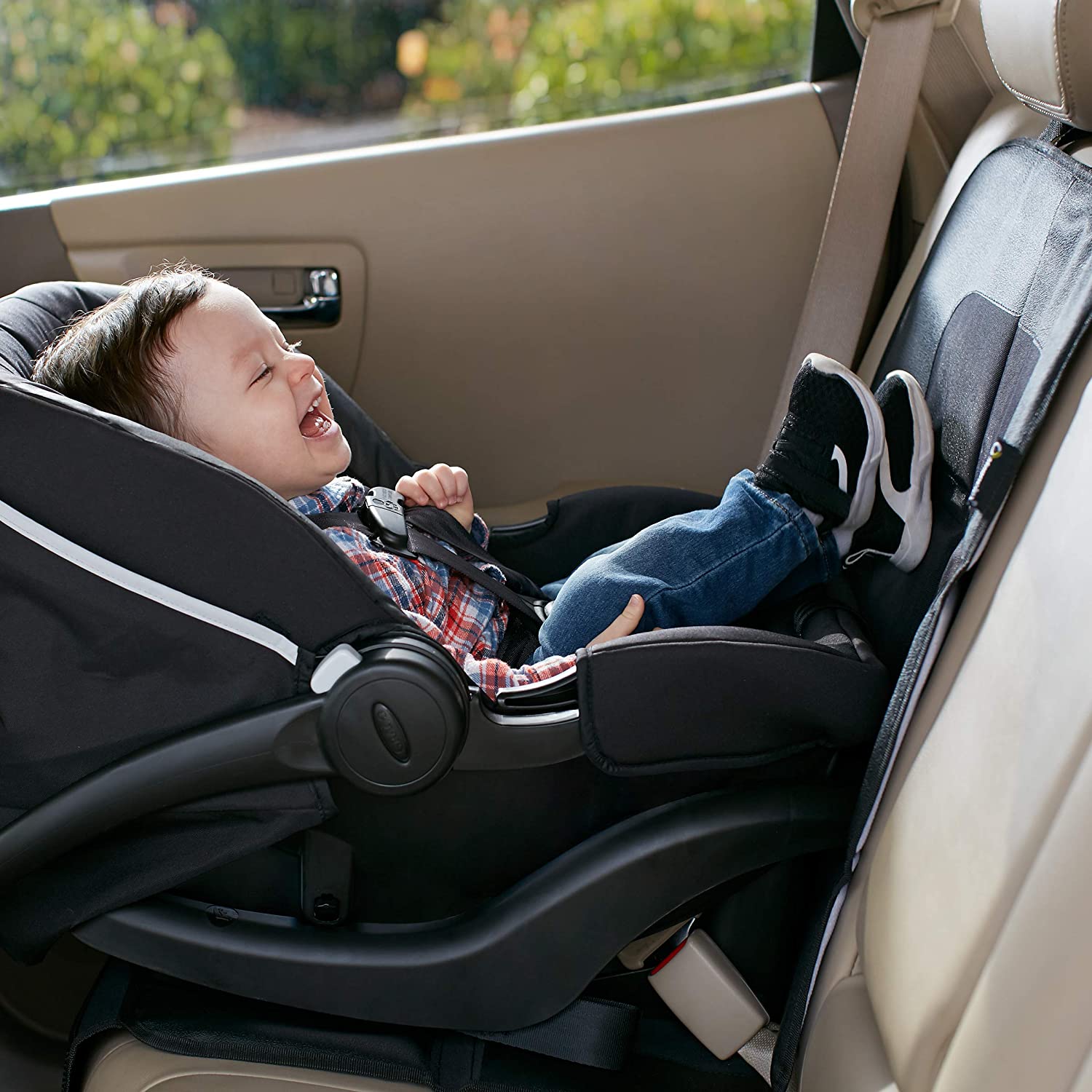Magnelex Car Seat Protector with Thickest Padding, Durable, Waterproof 600D Fabric - Image 4