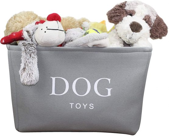 custom dog toy basket