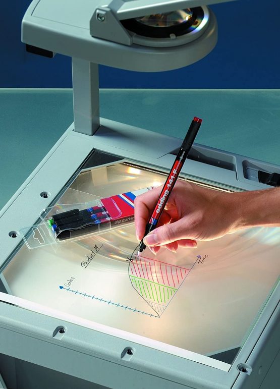 edding 141 F Permanent Pen - Black - 10 Pens - Round Nib 0.6 mm - Pen for Writing on Glass, Plastic, Foils and Smooth Surfaces - Permanent, Quick-Drying, Smudge-Proof and Waterproof - Image 2