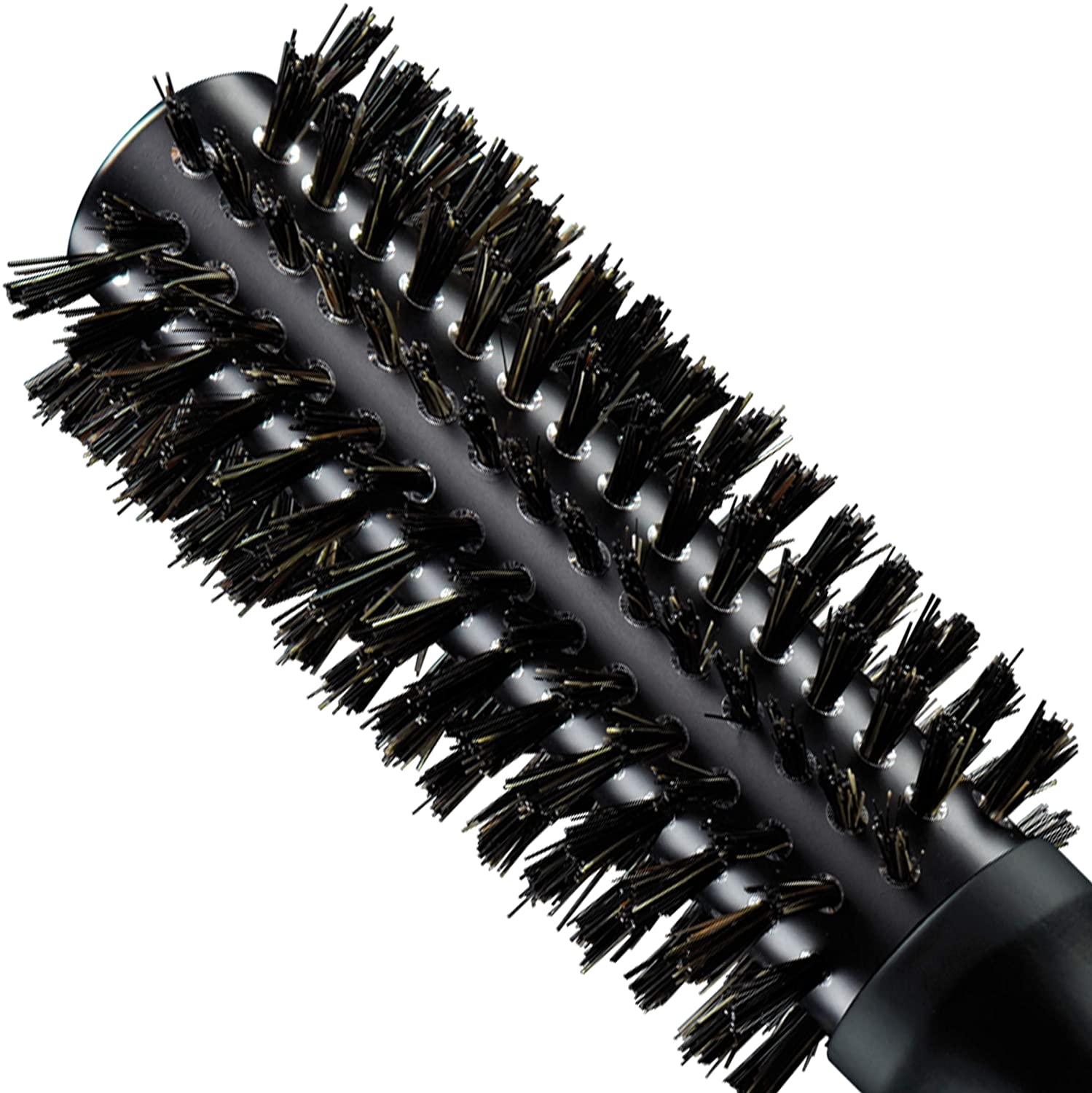 ghd Natural Bristle Radial Hair Brush Size 1 (28mm), Black - Image 2