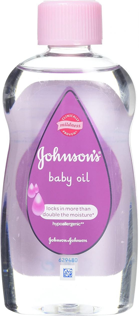 JOHNSON'S Baby Oil, 200 ml, Pack of 6