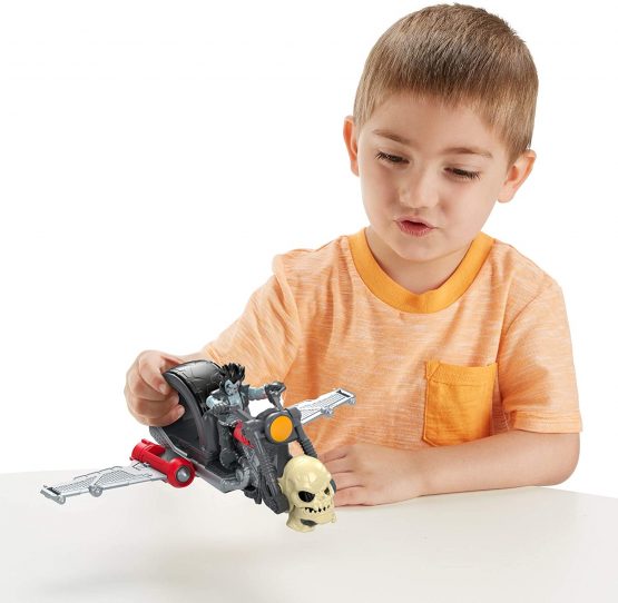 Imaginext GKJ24 DC Super Friends Lobo & Motorcycle - Image 2