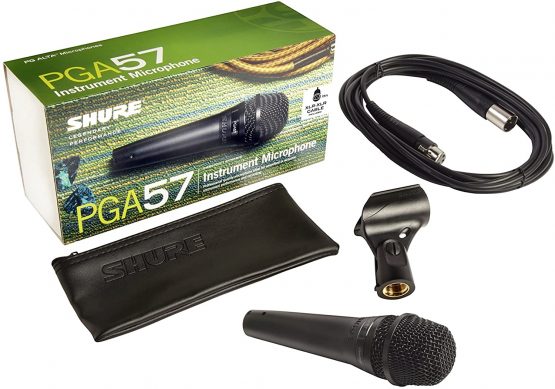 Shure PG ALTA Cardioid Dynamic Instrument Microphone with XLR-XLR Cable (PGA57-XLR) - Image 2