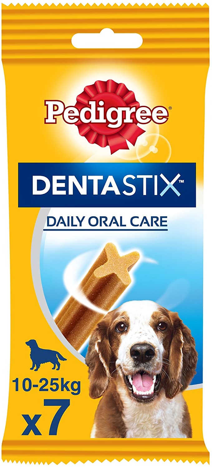 Pedigree Dentastix Medium Dog 7 Stick (Pack of 10), 180 g (Pack of 10) - Image 2