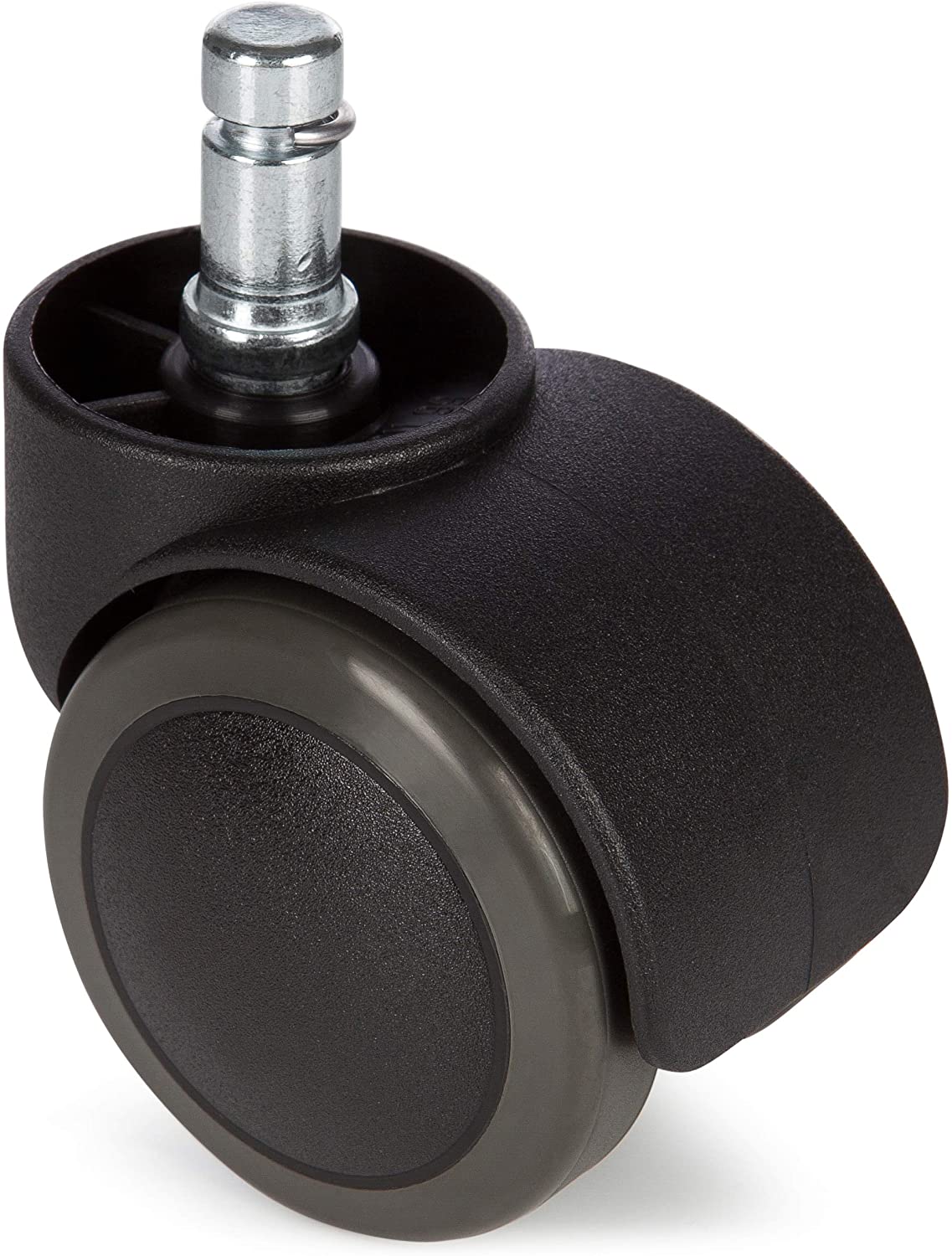 hjh OFFICE, 619000, Castors, Wheels for office executive chairs, ROLO, black