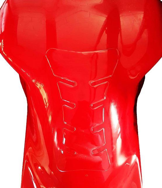 Quattroerre 1871 3D Tank Protection for Motorcycle, Sport, Transparent - Image 2