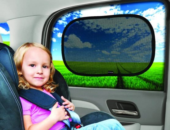 Enovoe Car Sun Shades for Kids (2 Pack) - Car Window Shades for Baby - Size (48x30 cm) - Image 2