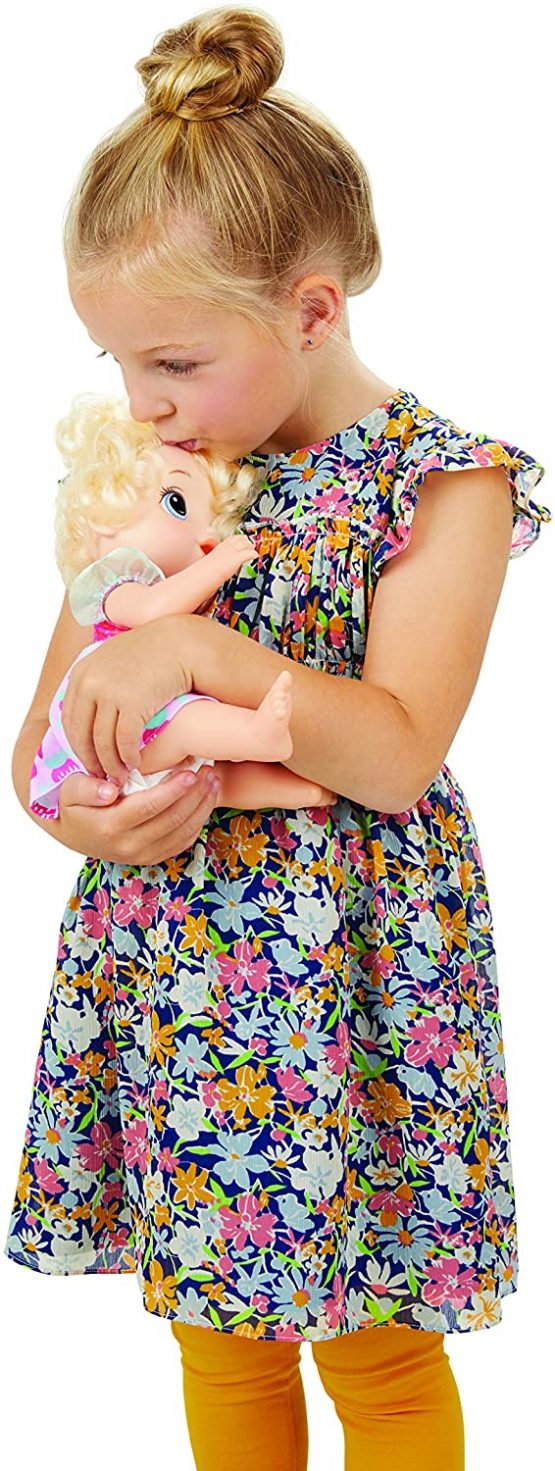 Baby Alive Magical Mixer Baby Doll Strawberry Shake with Blender Accessories, Drinks, Wets, Eats, Blonde Hair Toy for Children Aged 3 and Up - Image 3