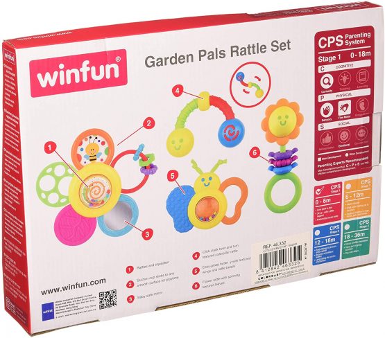 winfun Rattles Set Tiger - Image 2