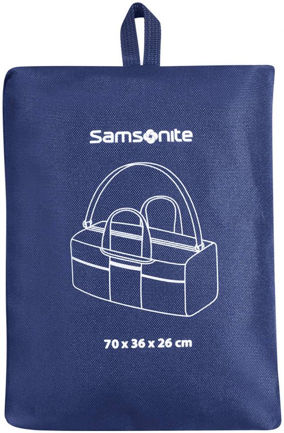 Samsonite Global Travel Accessories Foldable Travel Duffle XL, 70 cm, Blue (Midnight Blue) - Image 2