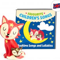 tonies Audio Character for Toniebox, Favourite Children's Songs - Bedtime Songs and Lullabies for Children for Use with Toniebox Music Player (Sold Separately), 50 Mins of Audio for Age 3+