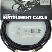D'Addario Guitar Cable - Guitar Lead - Geo-Tip Technology for Improved Fit - 10 Feet/3.05 Meters - Straight Ends - 1 Pack