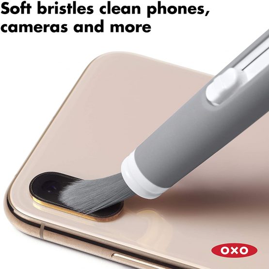 OXO 12274200 Good Grips Electronics Cleaning Brush - Grey - Image 3
