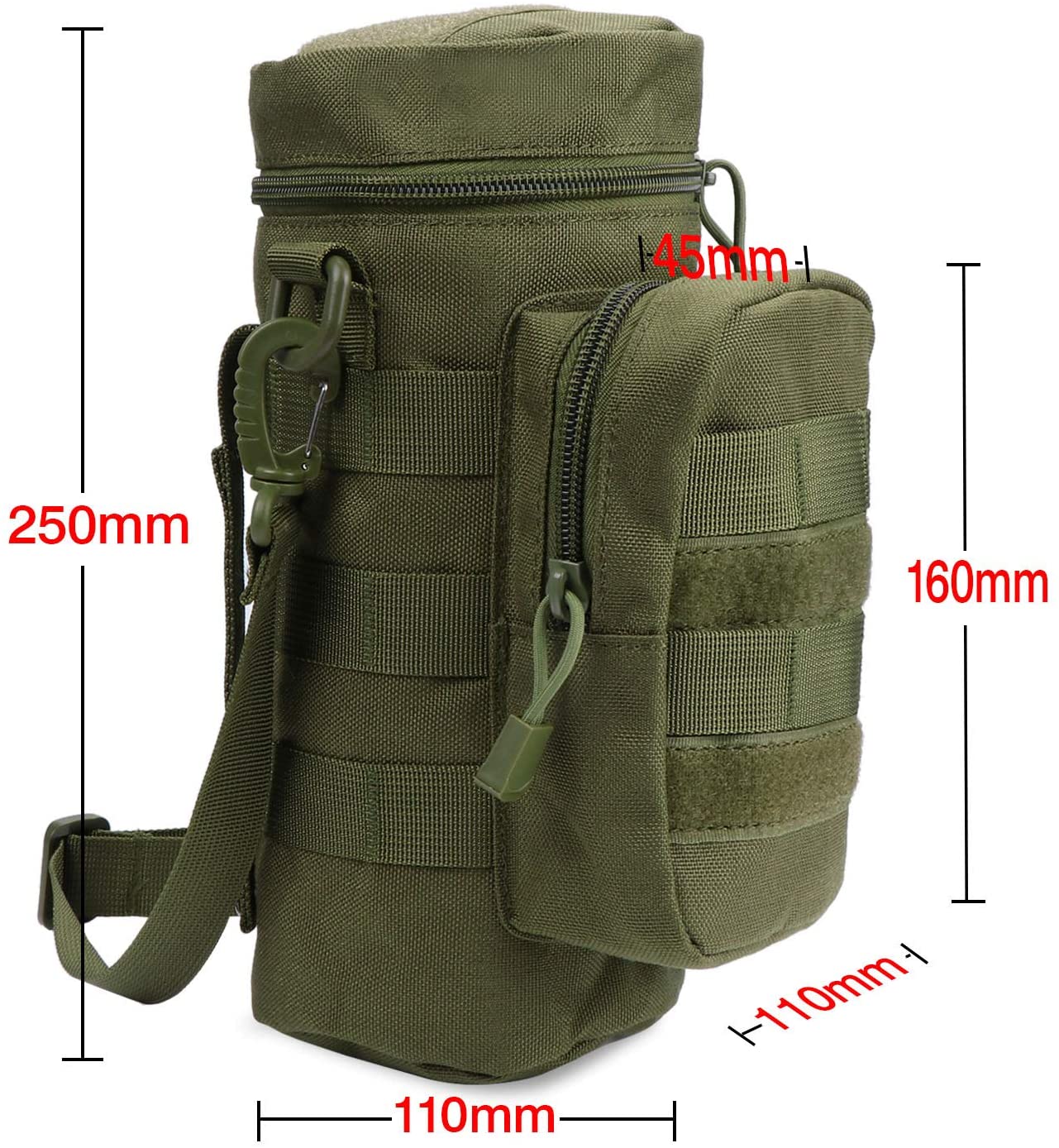 TsunNee Tactical Molle Water Bottle Pouch - Image 2