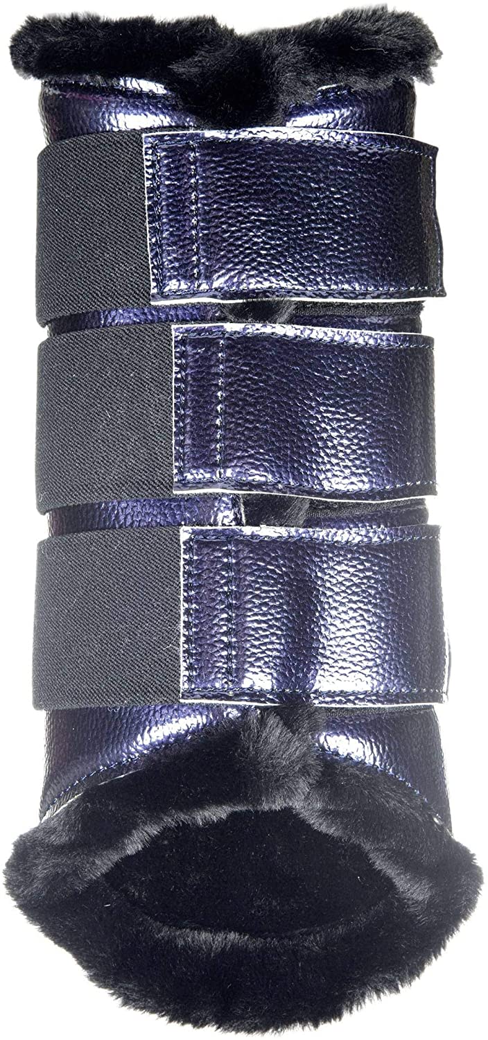 Hkm Hkm 4057052301360 Dressage Boots -Metallic-6900 Dark Blue XL, X-Large