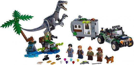 LEGO 75935 Jurassic World Baryonyx Face-Off: The Treasure Hunt Dinosaur Playset with Off Road Buggy Toy - Image 3
