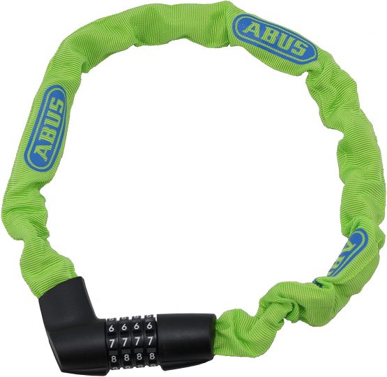ABUS Tresor 1385/75 GN (6mm), Neon Green, 75 cm