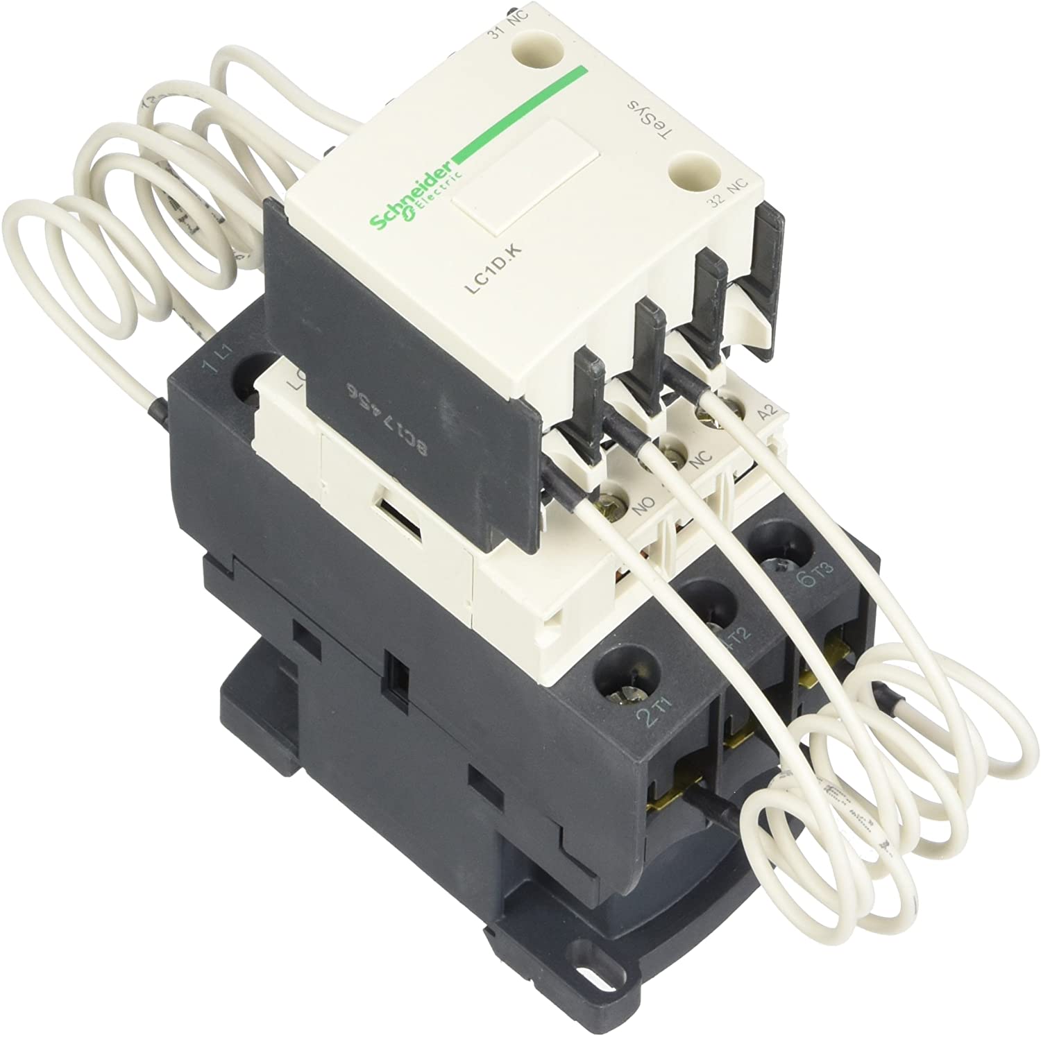 Schneider LC1DMKV7 Contactor 16, 7Kvar Coil 3, White