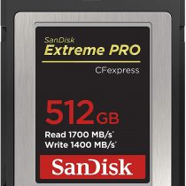 SanDisk Extreme PRO Cfexpress Card Type B, 512GB, Up To 1700MB/S, for RAW 4K Video