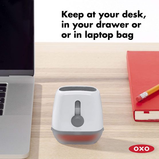 OXO 12246100 Good Grips Sweep & Swipe Laptop Cleaner, White - Image 2