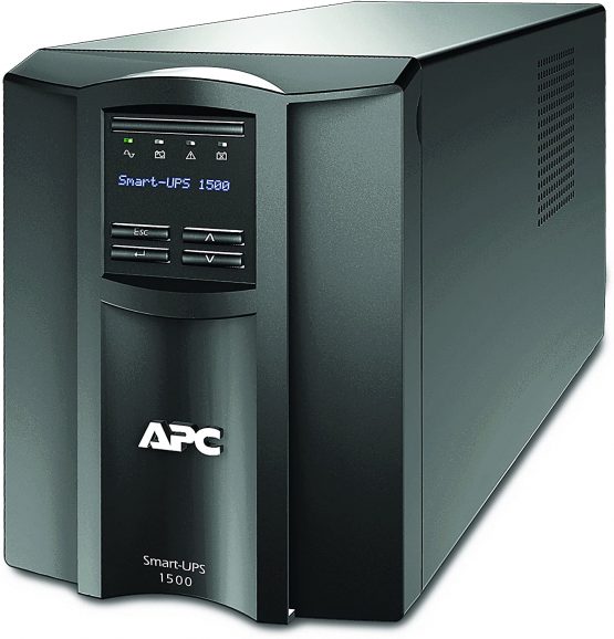 APC by Schneider Electric Smart-UPS SMT-SmartConnect - SMT1500IC - Uninterruptible Power Supply 1500VA (Cloud enabled, 8 Outlets IEC-C13), Black