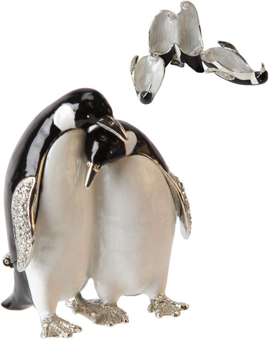 Pair of Penguins - Trinket box - Treasured Trinkets