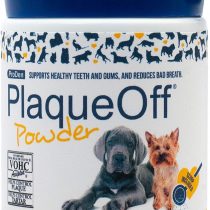 ProDen PlaqueOff Powder 60 g for Small Dogs and Cats, Bad Breath, Plaque, Tartar