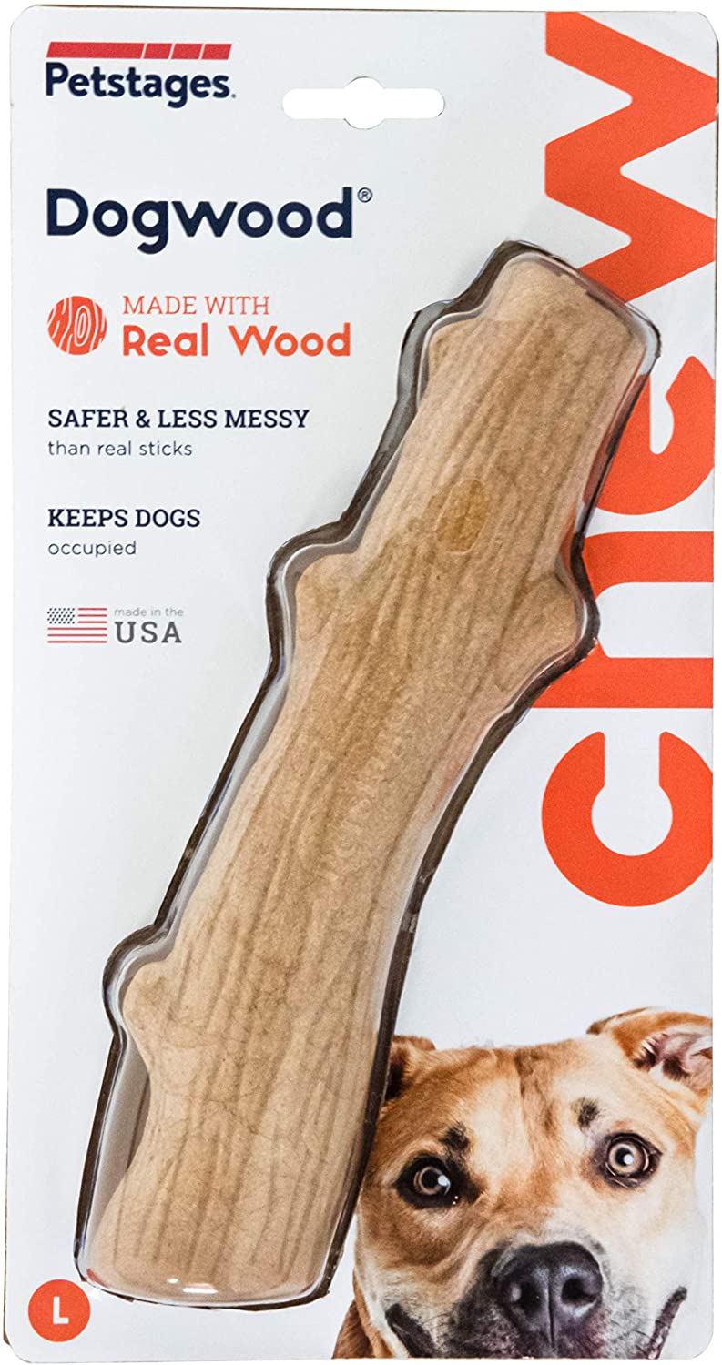 Petstages Dogwood Wood Alternative Dog Chew Toy, Large, Brown - Image 2