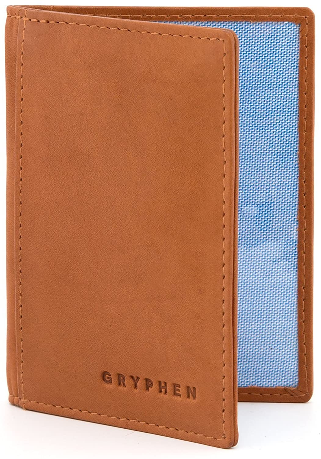 Gryphen The Hoxton Leather Oyster Card/Travel Pass Holder (Tan)