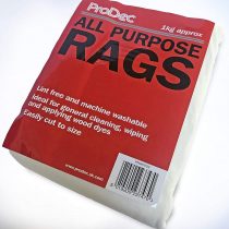 ProDec PMWP002 1kg bag All Purpose Lint Free Rags for Wiping, Cleaning, Polishing, Buffing and More, White