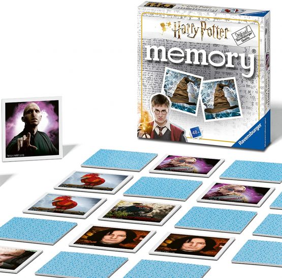 Ravensburger Harry Potter Mini Memory Game - Matching Picture Snap Pairs Game For Kids Age 3 Years and Up