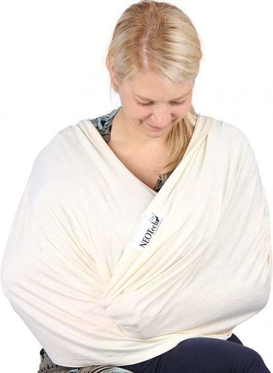 Neotech Care Baby Nursing Cover Breastfeeding Scarf - Soft Fabric - Red Burgundy - Image 4