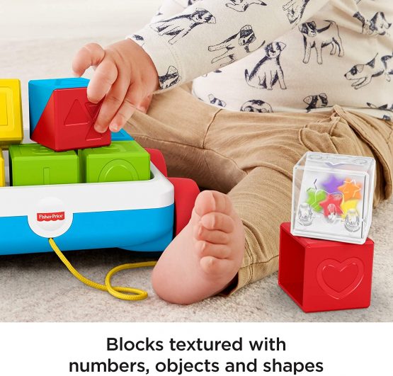 Fisher-Price GJW10 Pull-Along Activity Blocks - Image 3