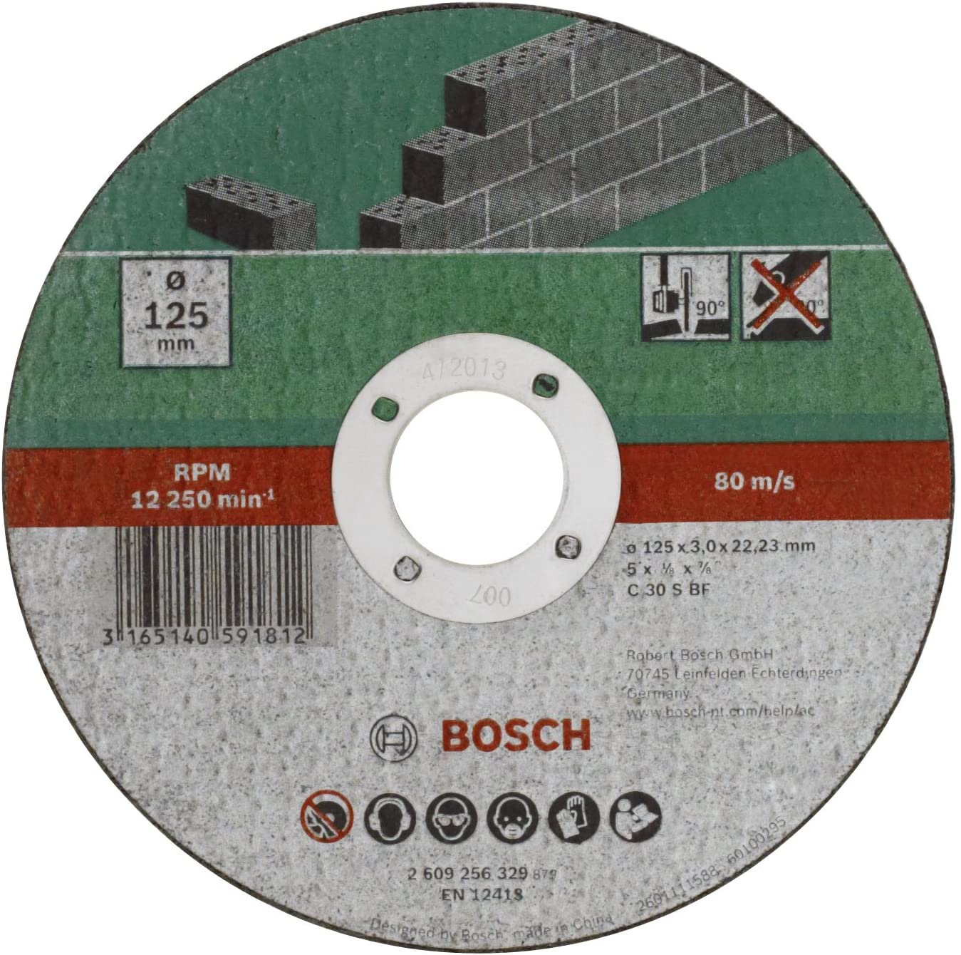 Bosch 2609256331 Straight Cutting Disc