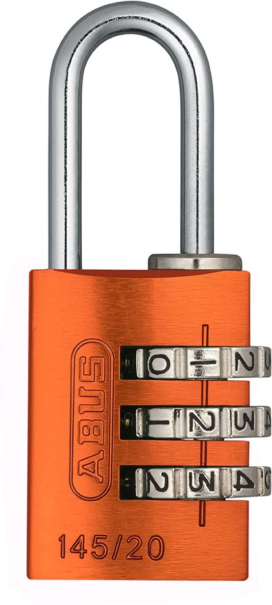 ABUS 145/20 Combination Padlock - Orange