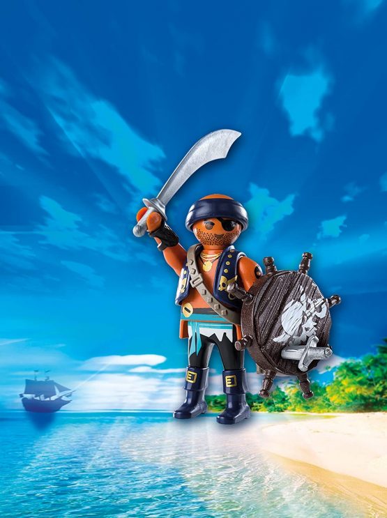 Playmobil 9075 Collectable Playmo-Friends Pirate with Shield - Image 2