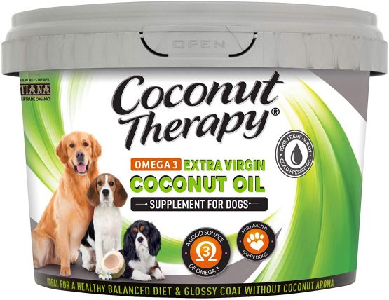 TIANA® Fair Trade Organics Coconut Oil Omega 3 Supplement For Dogs 500ml (Pack of 1)