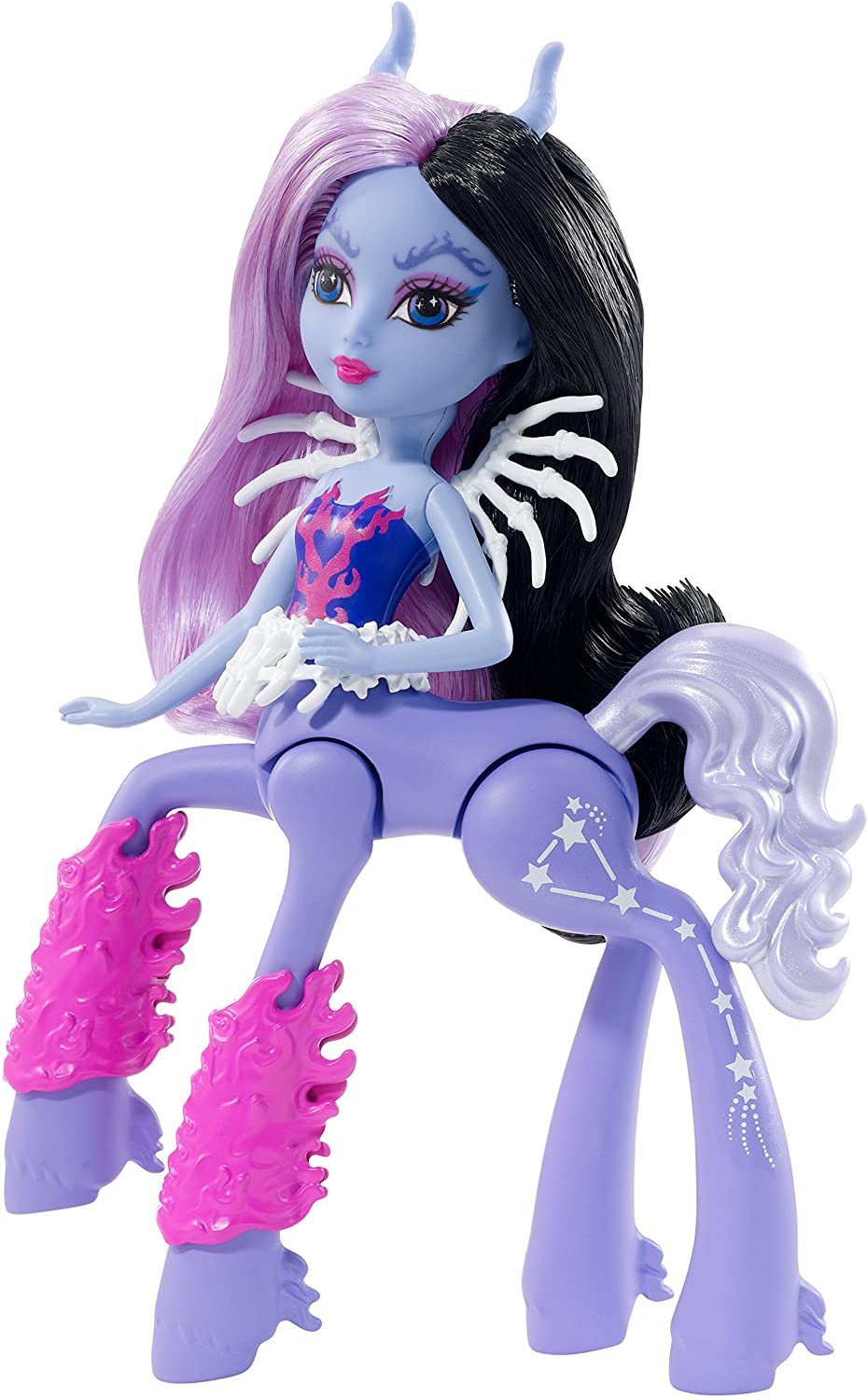 Monster High Fright-Mares Onyx Firehoof Figure Doll, Purple, 6 inches - Image 2