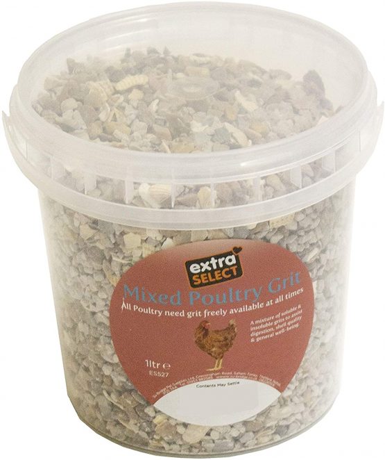 Extra Select Mixed Poultry Grit Tub, 1 Litre