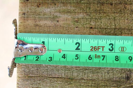 OX P020905 - Pro Measuring Tape - Metric Measure Tape -With Thumb Lock - Black/Silver, 5m - Image 4