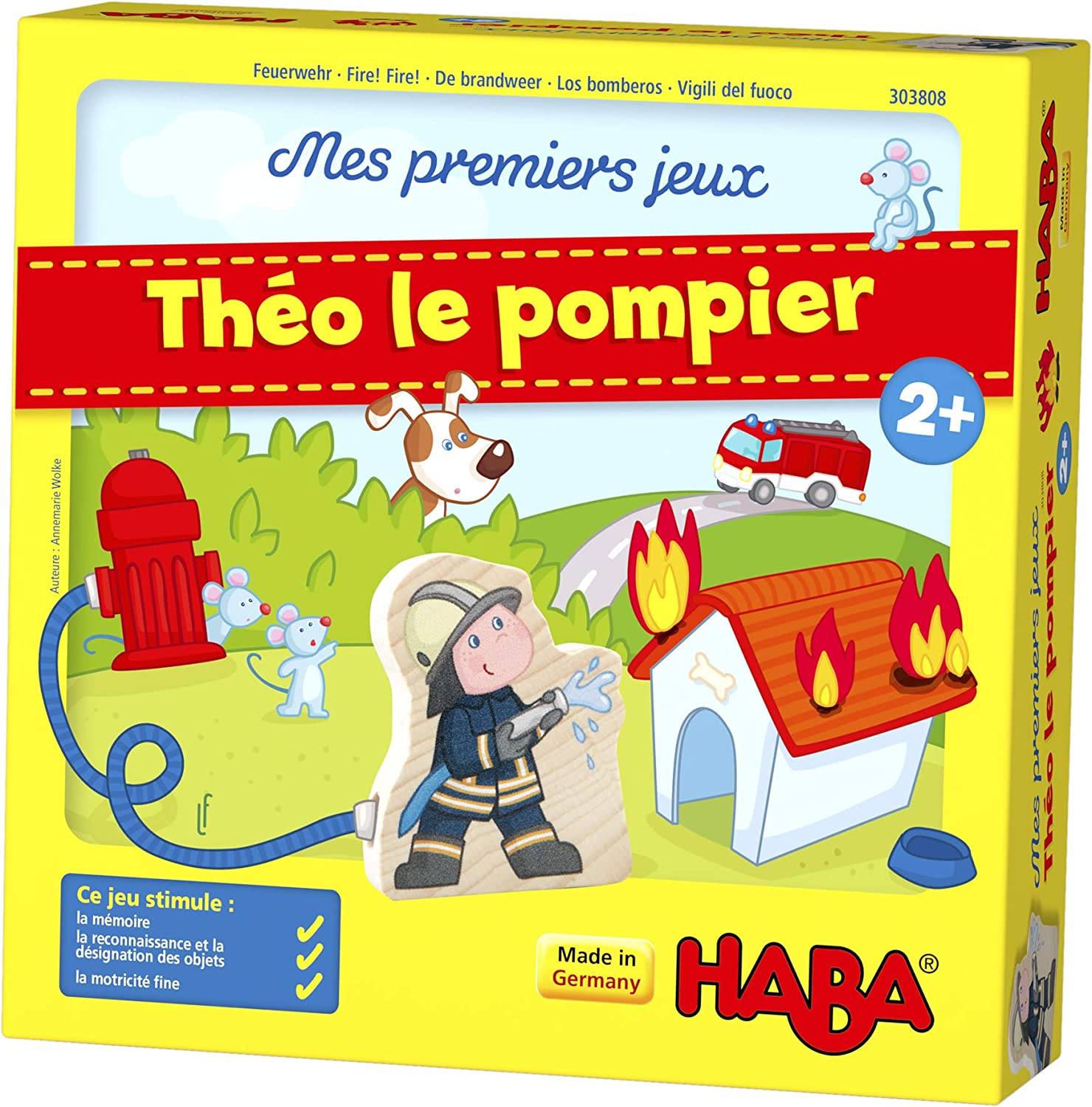 HABA 303808 - My First Games - Fire Brigade, Colourful