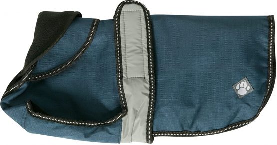 Danish Design 2 In 1 Light Reflective Coat Blue - 40cm (16")