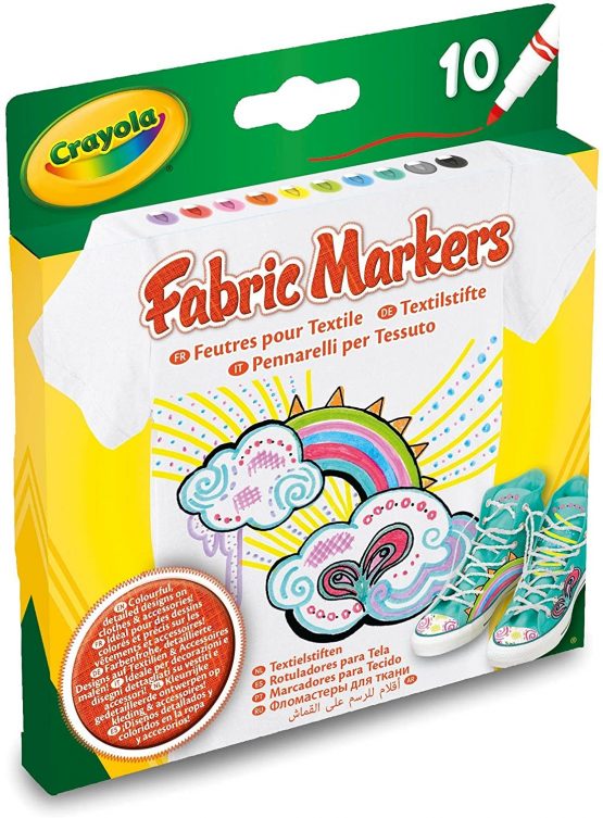 CRAYOLA 58-8633 Fabric Markers, Other