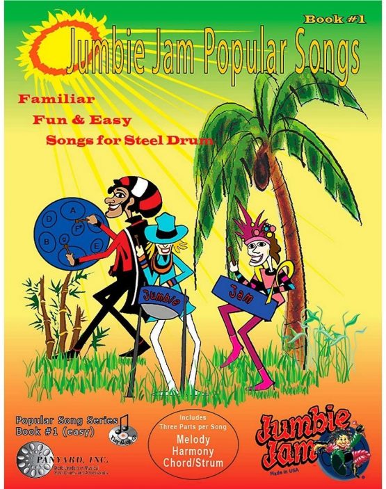 Panyard JJ5505 Jumbie Jam Popular Songbook 1 for Steel Pan Book