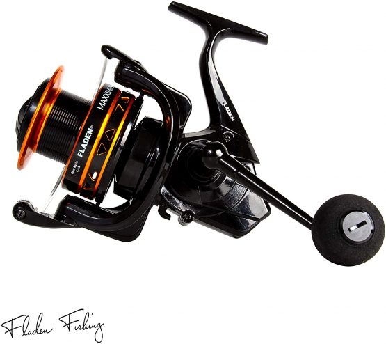 FLADEN Fishing - Maxximus Ignobix Reel Premium Surf Casting Beach Spinning FD8000 with 6+1 Ball Bearings Front Drag and Huge Line Capacity [11-9680]
