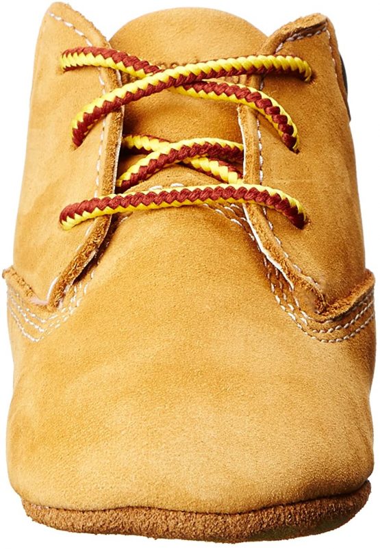Timberland Crib Bootie with Hat (Infant), Unisex Kids Birth Shoes, Wheat Nubuck, 0 Child UK (14.5 EU) - Image 2