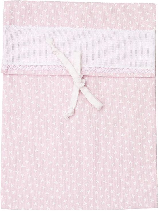 Filet - Newborn Baby Hospital and Travel Bag 100% Cotton with aida Cloth Insert to be Embroidered - Taupe